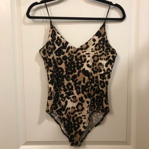 Cheetah Print Bodysuit